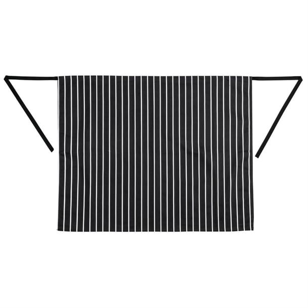 Whites Black & White Stripe Butchers Waist Apron (5 Pack) Whites Black & White Stripe Butchers Waist Apron (5 Pack)