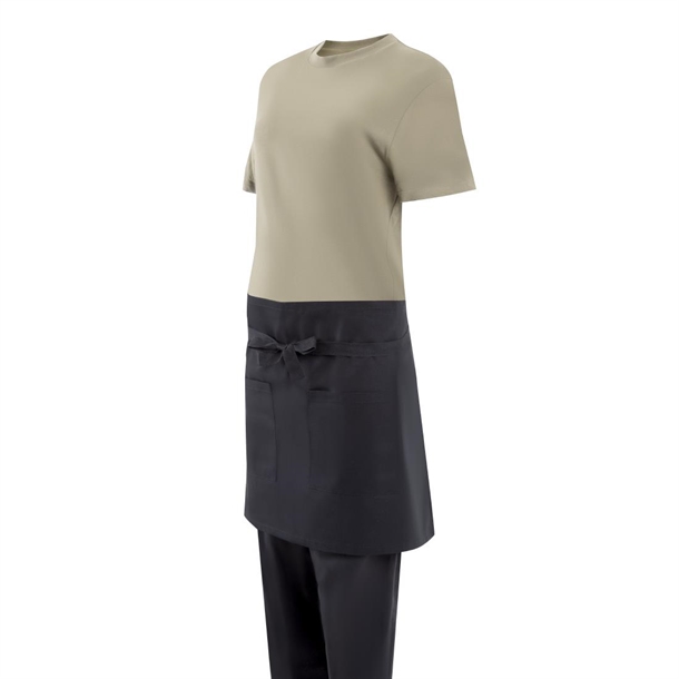 Southside Cotton Canvas Waist Apron Black