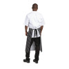 Whites Black & White Stripe Butchers Waist Apron (5 Pack) Whites Black & White Stripe Butchers Waist Apron (5 Pack)