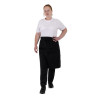 Southside Cotton Canvas Bistro Apron Black