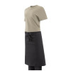 Southside Cotton Canvas Bistro Apron Black