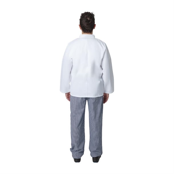 Whites Vegas Unisex Chef Jackets Long Sleeve White L (5 Pack)
