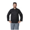Whites Vegas Chefs Jacket Long Sleeve Black Size XL (5 Pack)