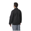 Whites Vegas Chefs Jacket Long Sleeve Black Size S (5 Pack)