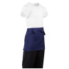 Whites Short Bistro Apron Navy Blue (5 Pack) Whites Short Bistro Apron Navy Blue (5 Pack)