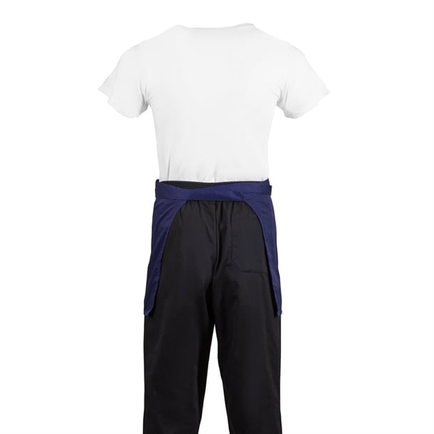 Whites Short Bistro Apron Navy Blue (5 Pack) Whites Short Bistro Apron Navy Blue (5 Pack)