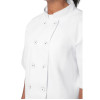 Nisbets Essentials Chef Jackets White (Pack of 2)