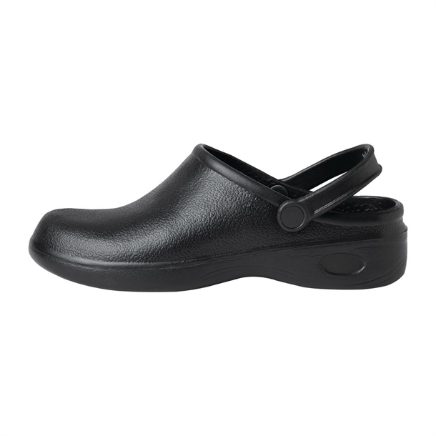 Nisbets Essentials SJ Chef Clogs Black