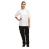 Whites Vegas Unisex Chef Jackets Short Sleeve White