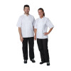 Whites Vegas Unisex Chef Jackets Short Sleeve White
