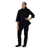 Whites Vegas Unisex Chef Jackets Short Sleeve Black Whites Vegas Unisex Chef Jackets Short Sleeve Black