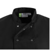 Whites Vegas Unisex Chef Jackets Short Sleeve Black Whites Vegas Unisex Chef Jackets Short Sleeve Black