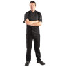 Whites Vegas Unisex Chef Jackets Short Sleeve Black Whites Vegas Unisex Chef Jackets Short Sleeve Black