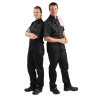 Whites Vegas Unisex Chef Jackets Short Sleeve Black Whites Vegas Unisex Chef Jackets Short Sleeve Black