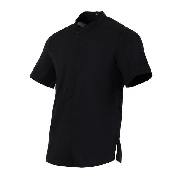 Southside Harlem Chefs Jacket Black Short Sleeve Mesh