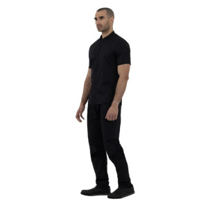 Southside Harlem Chefs Jacket Black Short Sleeve Mesh