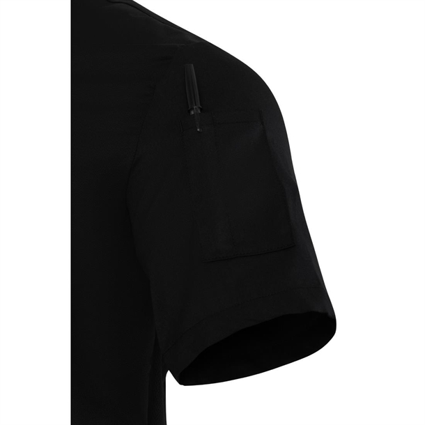 Southside Harlem Chefs Jacket Black Short Sleeve Mesh