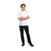 Whites Chicago Unisex Chef Jackets Short Sleeve White
