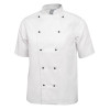 Whites Chicago Unisex Chef Jackets Short Sleeve White