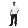 Whites Boston Short Sleeve Unisex Chef Jackets White