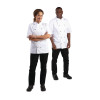 Whites Chicago Unisex Chef Jackets Short Sleeve White