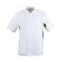 Whites Nevada Black & White Unisex Chef Jackets