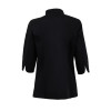 Whites Womens Fitted Chef Jacket Black