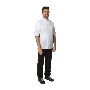 Whites Nevada Black & White Unisex Chef Jackets