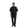 Le Chef Unisex Short Sleeve Chef Jackets Black