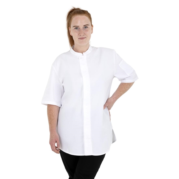 Southside Harlem Chef Jacket Mesh White