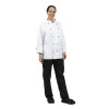 Whites Chicago Unisex Chef Jackets Long Sleeve White