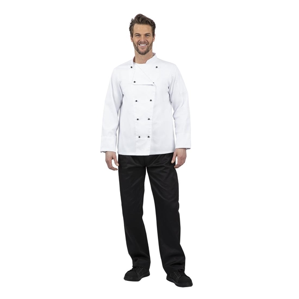 Whites Chicago Unisex Chef Jackets Long Sleeve White