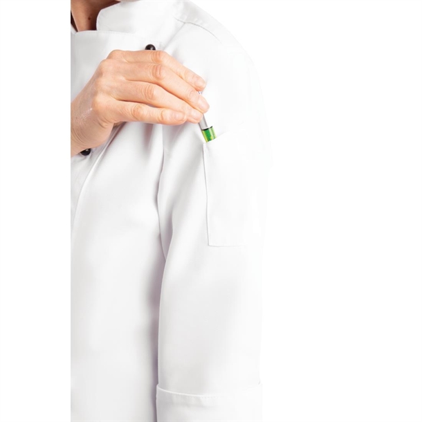 Whites Chicago Unisex Chef Jackets Long Sleeve White