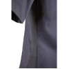 Southside Band Collar Unisex Chef Jacket Charcoal