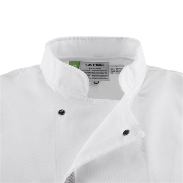 Southside Unisex Chef Jackets White Southside Unisex Chef Jackets White