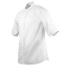 Southside Band Collar Unisex Chef Jacket White