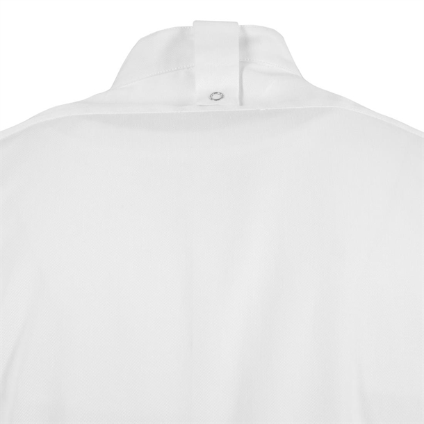 Southside Band Collar Unisex Chef Jacket White