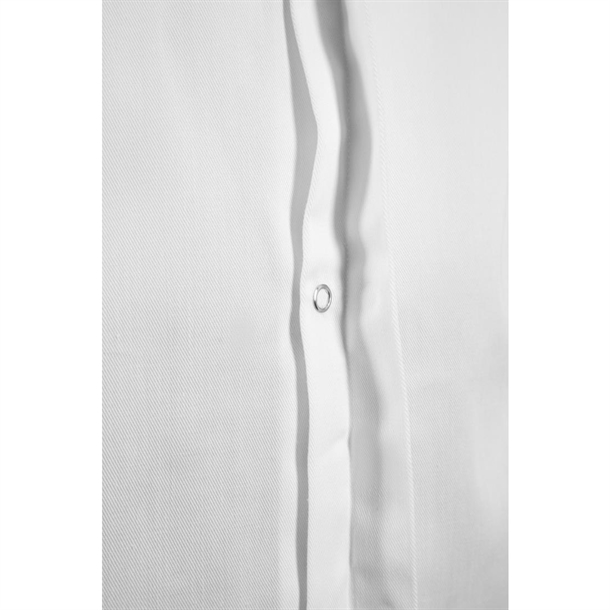 Southside Band Collar Unisex Chef Jacket White