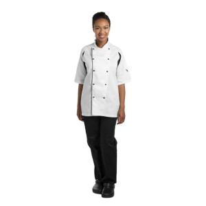 Le Chef Unisex Raglan Sleeve StayCool Chef Jackets White