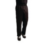 Whites Easyfit Chef Pants Teflon Black