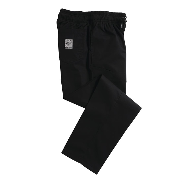 Le Chef Professional Chef Pants Black