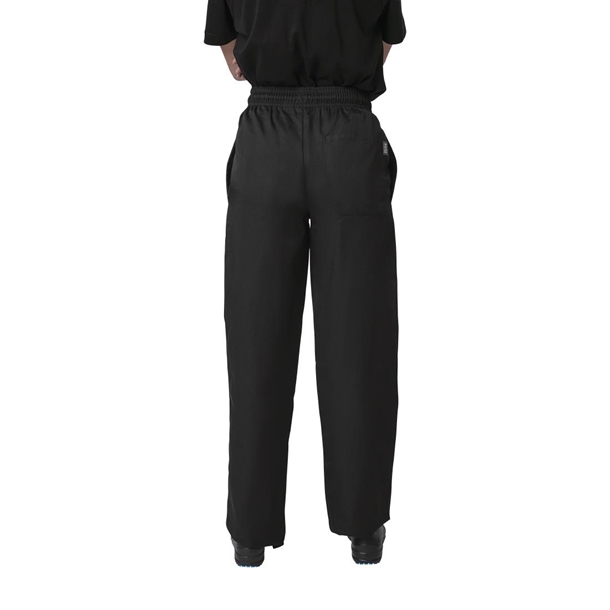 Whites Vegas Chef Trousers Polycotton Black (5 Pack)
