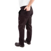 Chef Works Men's Lightweight Slim Trouser Black Chef Works Men's Lightweight Slim Trouser Black