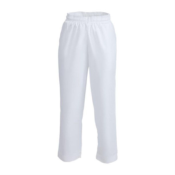 Whites Easyfit Chef Pants Teflon White