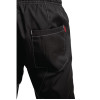 Le Chef Unisex Contemporary Slim Fit ChefPants Black