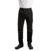 Le Chef Unisex Contemporary Slim Fit ChefPants Black