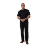 Chef Works Cannes Press Stud Chef Jacket Black Chef Works Cannes Press Stud Chef Jacket Black