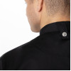 Chef Works Cannes Press Stud Chef Jacket Black Chef Works Cannes Press Stud Chef Jacket Black