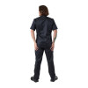 Chef Works Cannes Press Stud Chef Jacket Black Chef Works Cannes Press Stud Chef Jacket Black