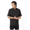 Chef Works Springfield Zipper Mens Chefs Jacket Black